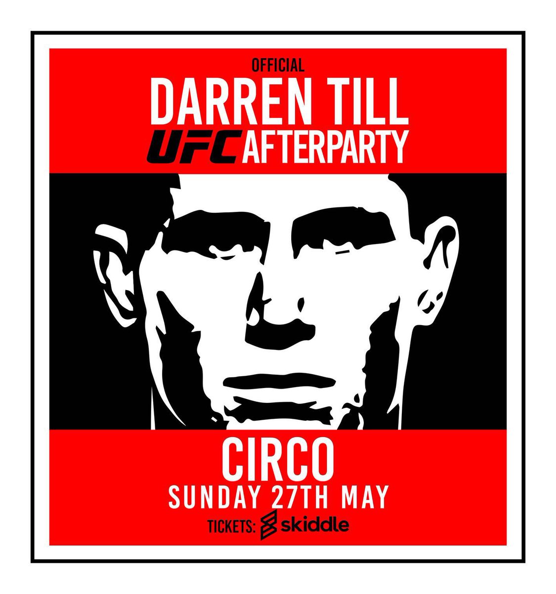 Celebrate <a href="/darrentill2/">DT</a> making history <a href="/ufc/">UFC</a> Liverpool 🦍 OFFICIAL AFTERPARTY <a href="/Circo_Liverpool/">Circo Liverpool</a> 🎊🎉🍾 

Tickets available at skiddle.com 9am Saturday be quick 💨

#ufc #ufcliverpool #ufceurope #darrentill
