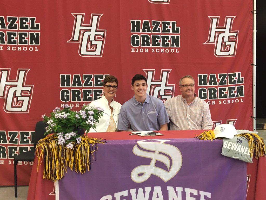 HGBasketball's tweet photo. So Proud of @GrantPerry10 for signing with Sewanne University. Great Kid and Player. #TrojanFamily https://t.co/hxohZzu7Tl