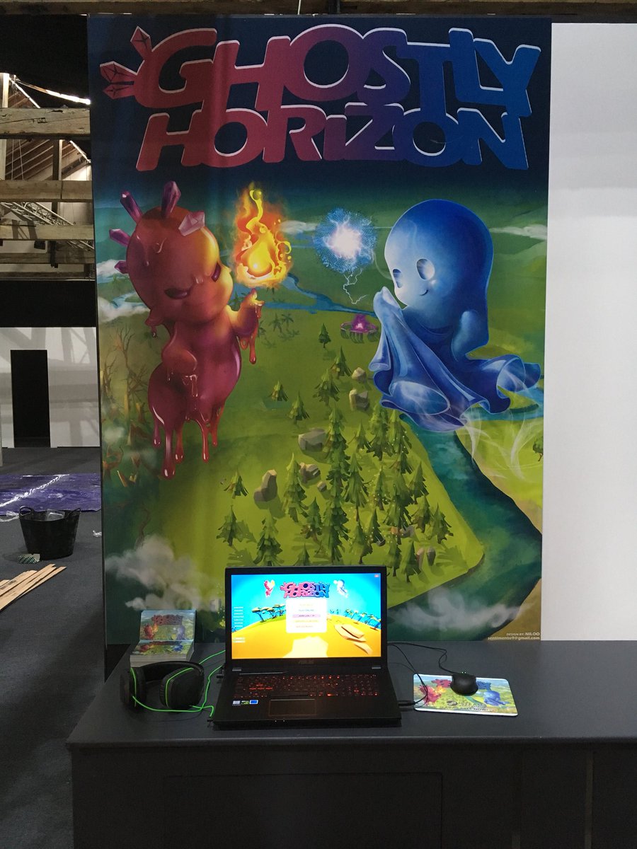 Today was set up day. 👻

Tomorrow we will be at the Tobacco Dock <a href="/EGX/">EGX</a>- come try our game! ✨

#EGXRezzed #Rezzed2018 #indiegame #gamedev