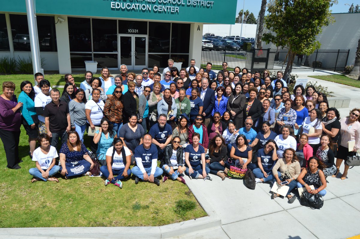 GGUSD's tweet photo. POWERFUL PARENT PARTNERSHIPS: Today, more than 130 parent leaders from nearly all of GGUSD's 67 schools attended our first Parent Leadership Academy to collaborate about parent community outreach. We are so grateful to work hand-in-hand with these amazing parents. #ChooseGGUSD https://t.co/ZPusJa82c5