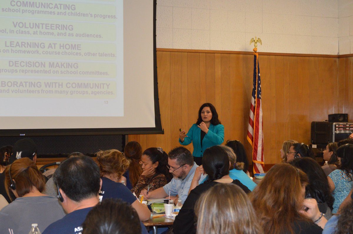 POWERFUL PARENT PARTNERSHIPS: Today, more than 130 parent leaders from nearly all of GGUSD's 67 schools attended our first Parent Leadership Academy to collaborate about parent community outreach. We are so grateful to work hand-in-hand with these amazing parents. #ChooseGGUSD