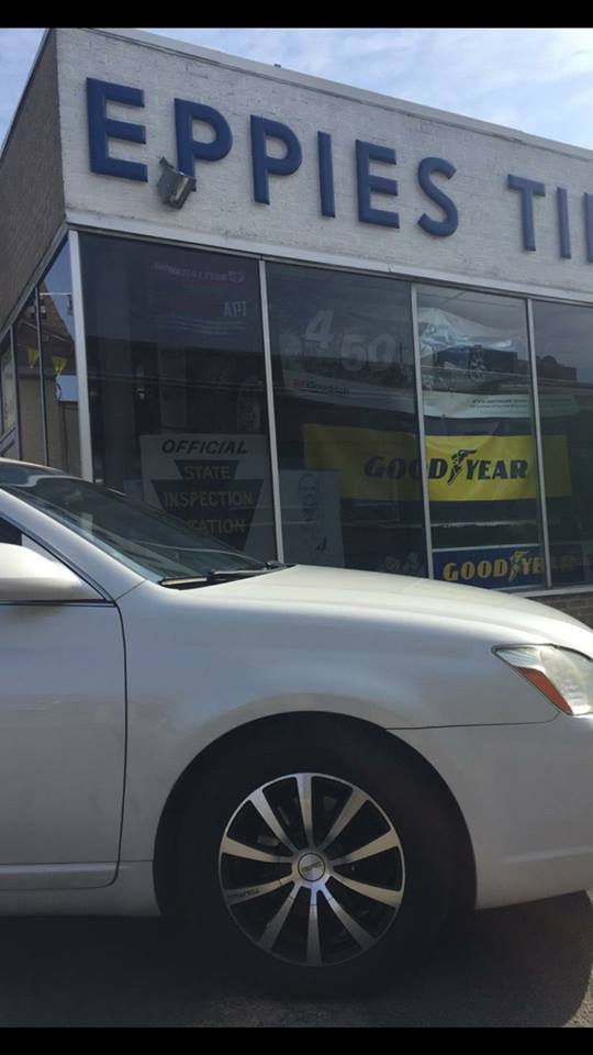 EppiesTire's tweet photo. Toyota Avalon rolling out on new Touren TR3 wheels and the cars Firestone tires
#eppies #eppiestires #tourenwheels #tourentr3 #wheel1newjersey #toyota #toyotaavalon #firestonetires #philadelphia #phillywheels https://t.co/8eDBFkllx3