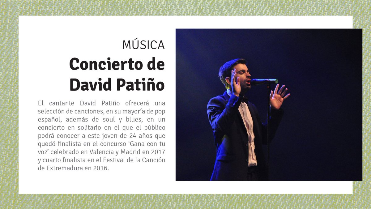 160661's tweet image. #concierto #AMBITOCULTURAL #badajoz @OndaCeroBadajoz @BadajozOnlineTv @WillyCorleone1 @Culbadajoz @cope_badajoz @fcultura_ex