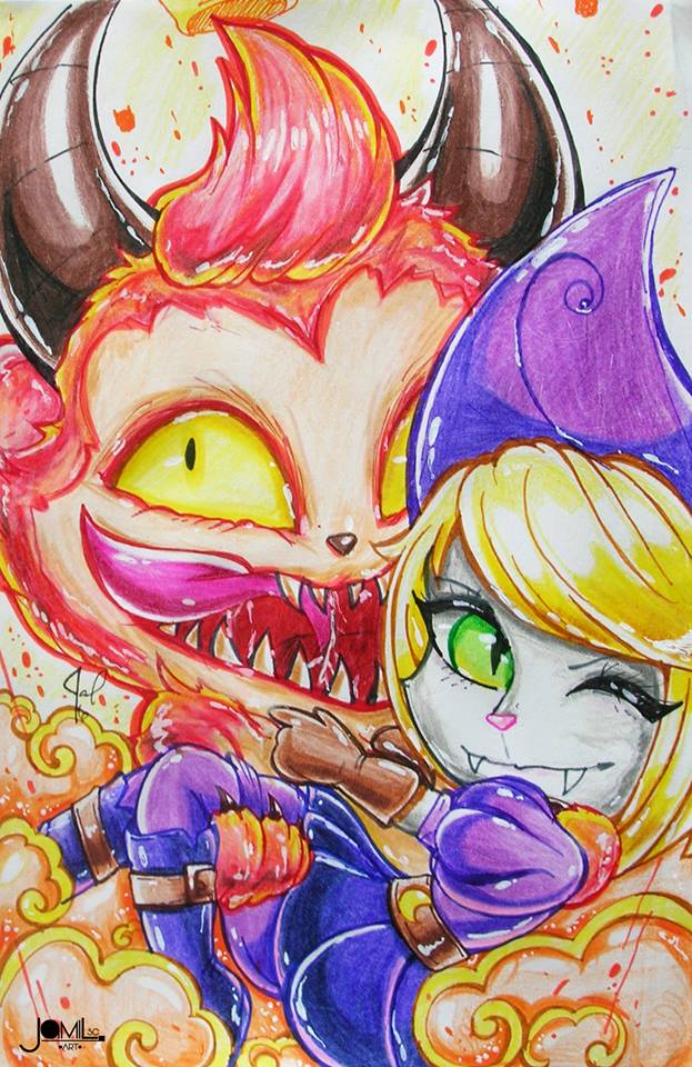 jamilsc's tweet photo. Traditional fan art LoL TBT #tbt #leagueoflegends #traditionalart #fanart #missfortune #sktt1nami #teemo #sona #illustration #cute https://t.co/oLxawgjyy0