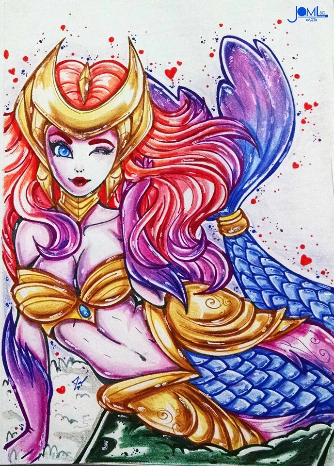 jamilsc's tweet photo. Traditional fan art LoL TBT #tbt #leagueoflegends #traditionalart #fanart #missfortune #sktt1nami #teemo #sona #illustration #cute https://t.co/oLxawgjyy0