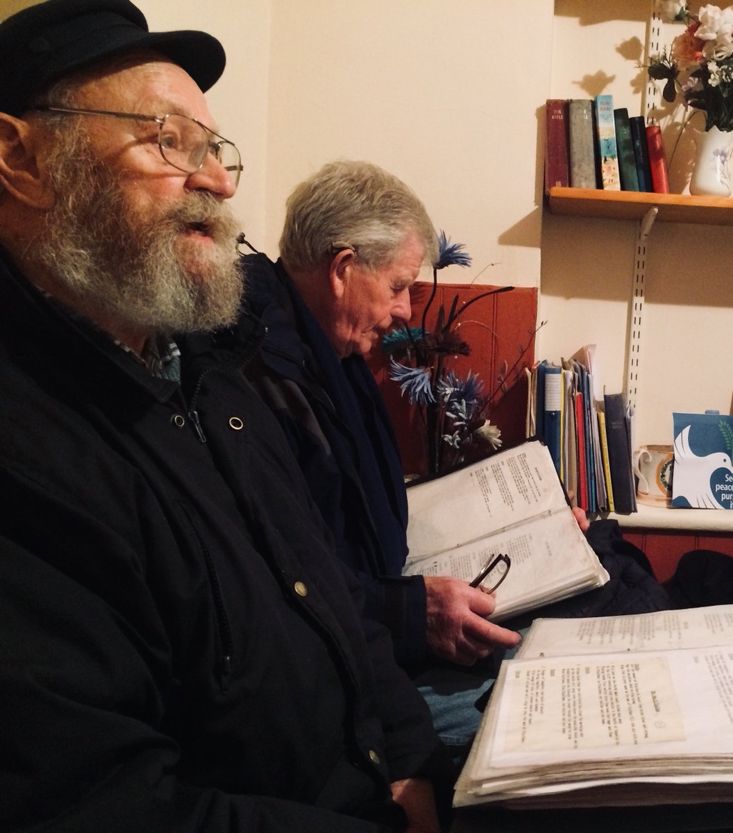 Every good story starts with "I met a fella in a pub..." Wonderful evening with <a href="/Menofstaithes/">Men Of Staithes</a> chatting about nautical superstitions, the power of the sea and the amazing work of <a href="/RNLI_Staithes/">StaithesLifeboat</a> Gold-dust for our British Songbook. <a href="/SkyArtsArt50/">Art 50</a>