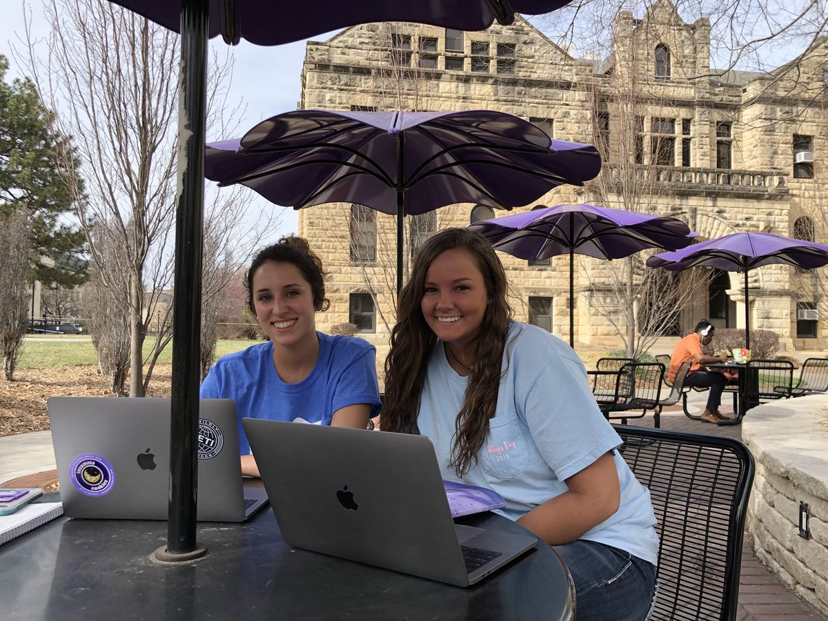 KState's tweet photo. When the weather is beautiful, students find great ways to study and play! https://t.co/wJXXqRrX3k