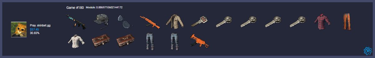 SkinCoreGG's tweet image. Crazy pots! Come play today at skincore.gg! 💙