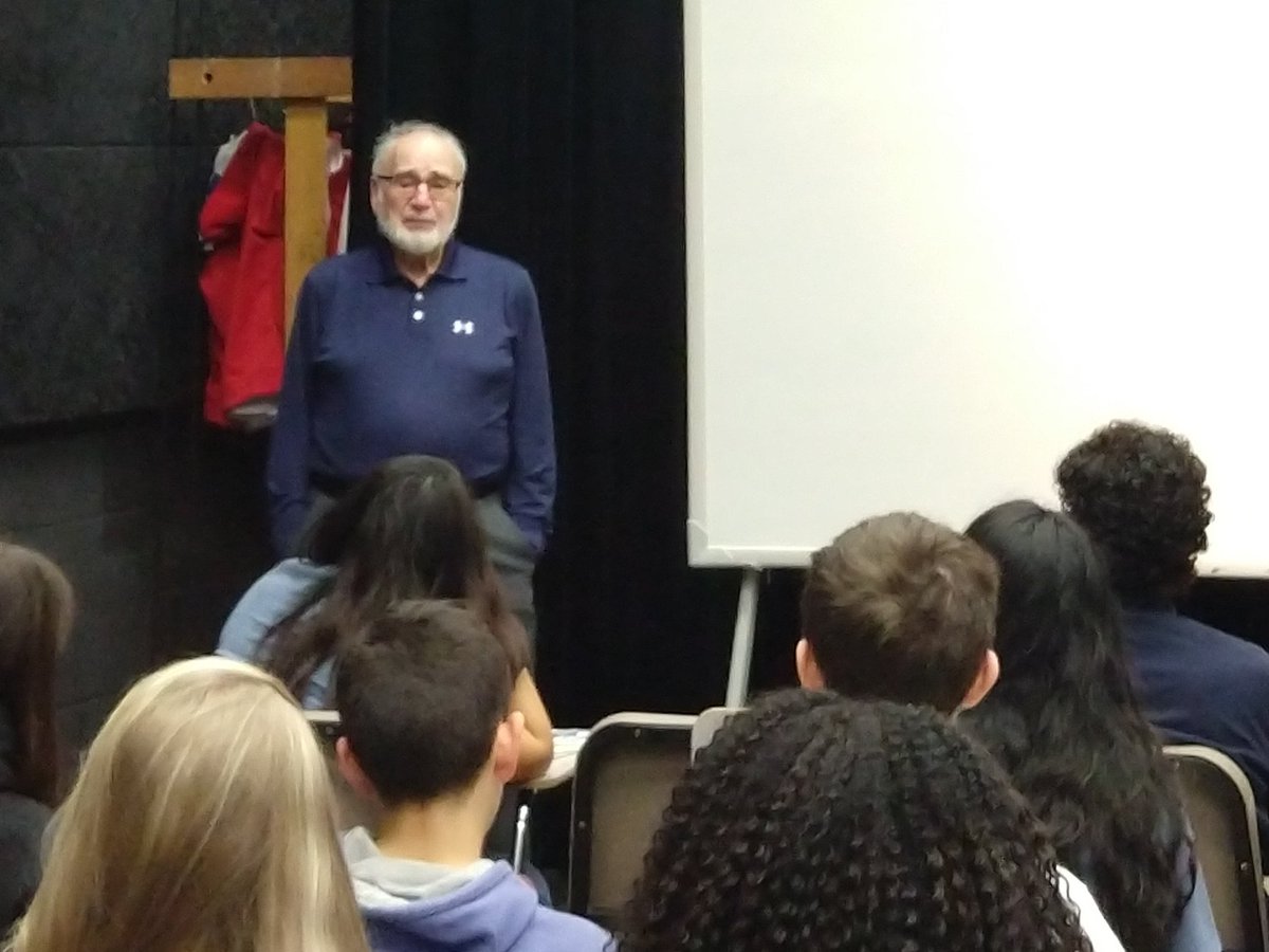 LoudounIYLS's tweet photo. Dominion Jewish Student Association students and their sponsor Nicole Korsen ensured the stories of five Holocaust Survivors will live on around the world. This afternoon delegates "adopted a survivor" and will share their story with others. #liyls2018 https://t.co/XRssfZuoxs