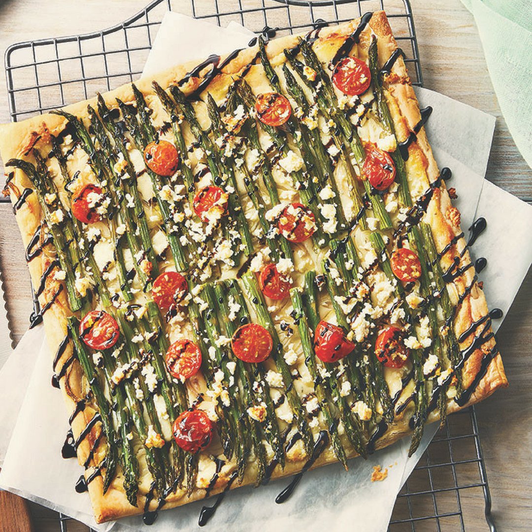 WalmartCanada's tweet photo. Spring season is tart season! We love this tomato and asparagus version any day of the week. #LiveBetterMagazine https://t.co/h1n25IzJy6 https://t.co/poKZ2ID4Mo
