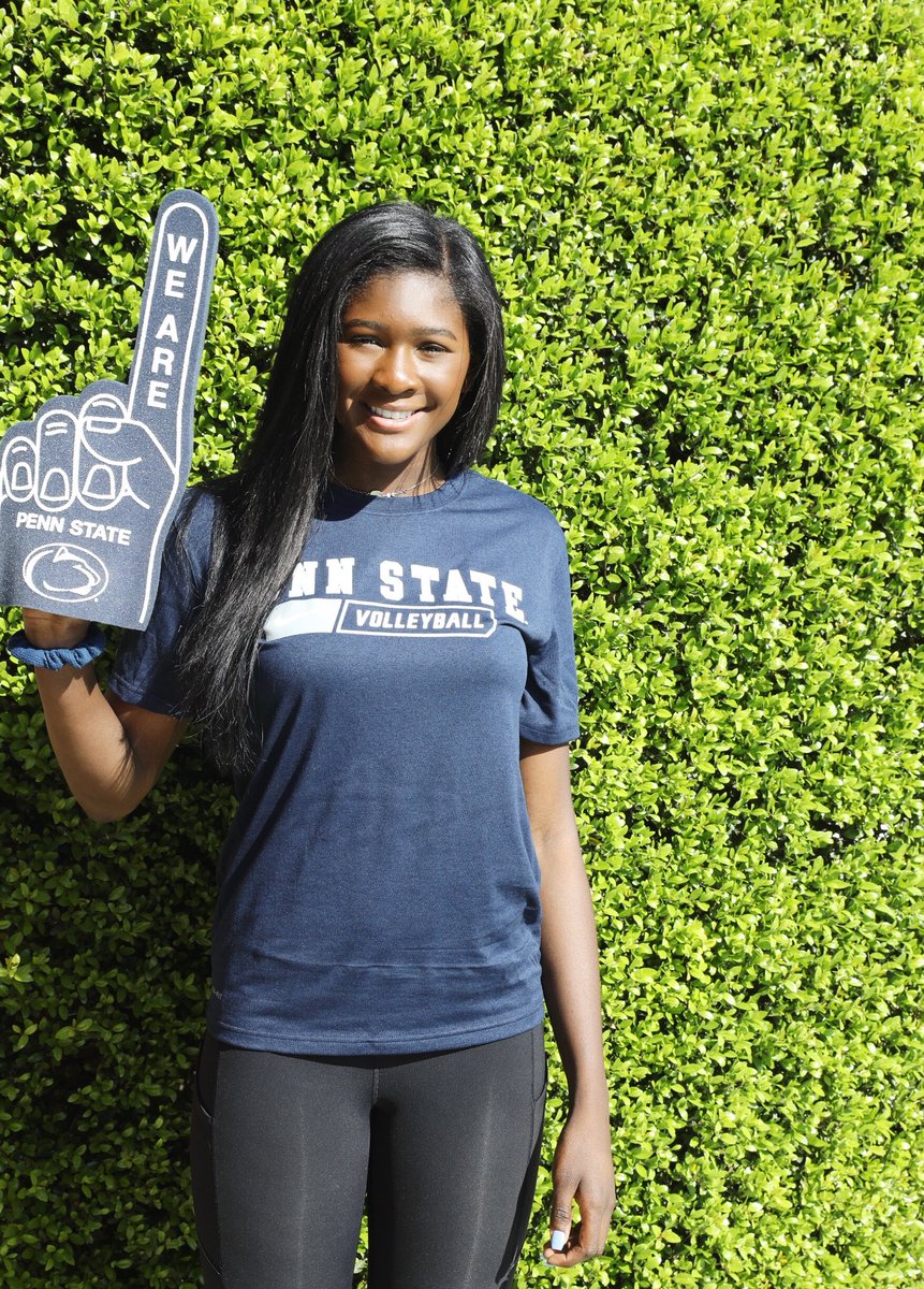 imanndiaye's tweet photo. Extremely blessed to announce my commitment to Penn State University to further my academic and volleyball career!! Huge thanks to everyone that’s helped me during this process.. We Are!!💙 https://t.co/g13hzm2KW7