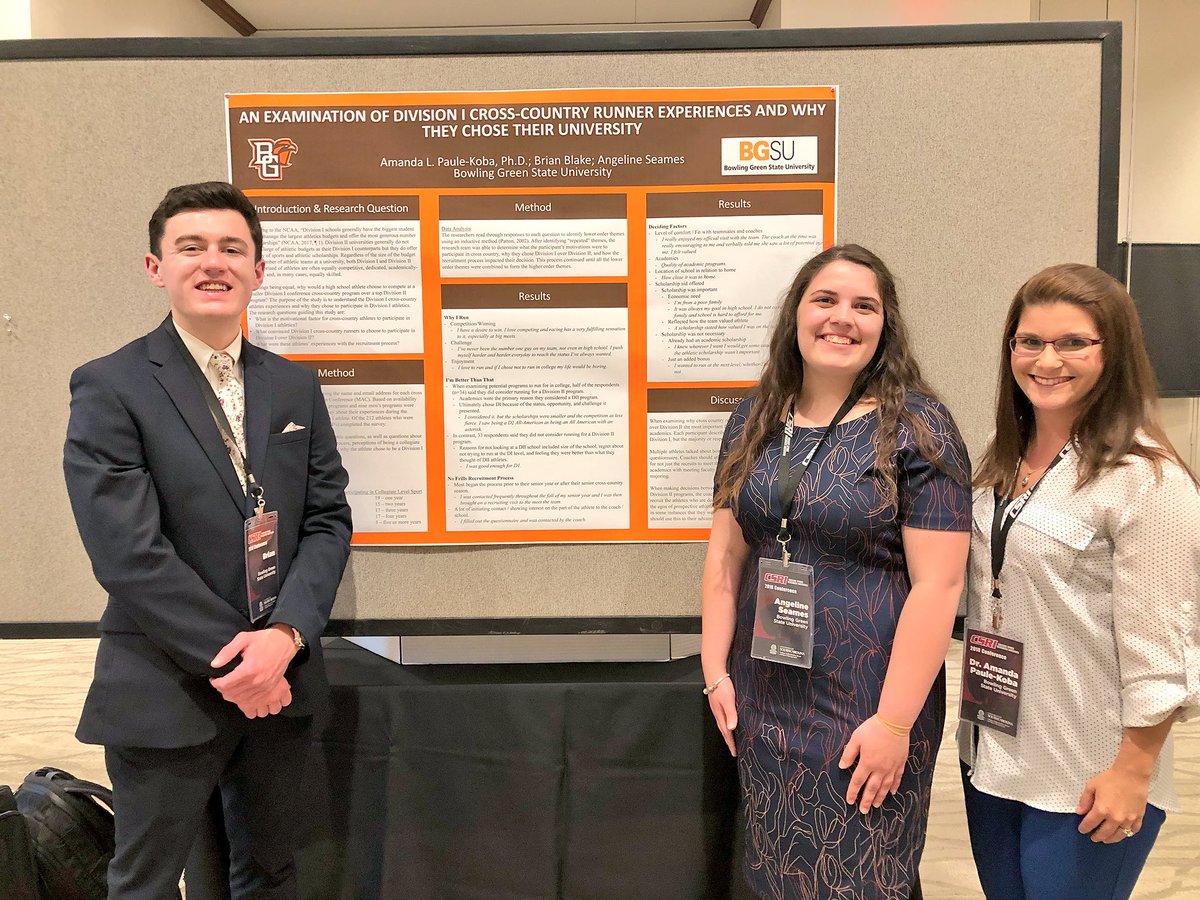 APK_PhD's tweet photo. So proud of @bbrianblake and @apseames. They did an outstanding job presenting our research today at the @CSRIConference! Our @BGSUSportMgmt UNDERGRADS do good work!  #CSRI2018 #ProudProfessor #BGSU https://t.co/y3N6oBJRi9