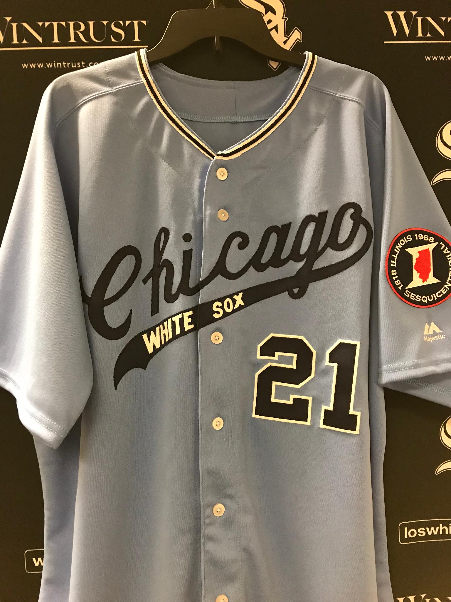 old time white sox jersey