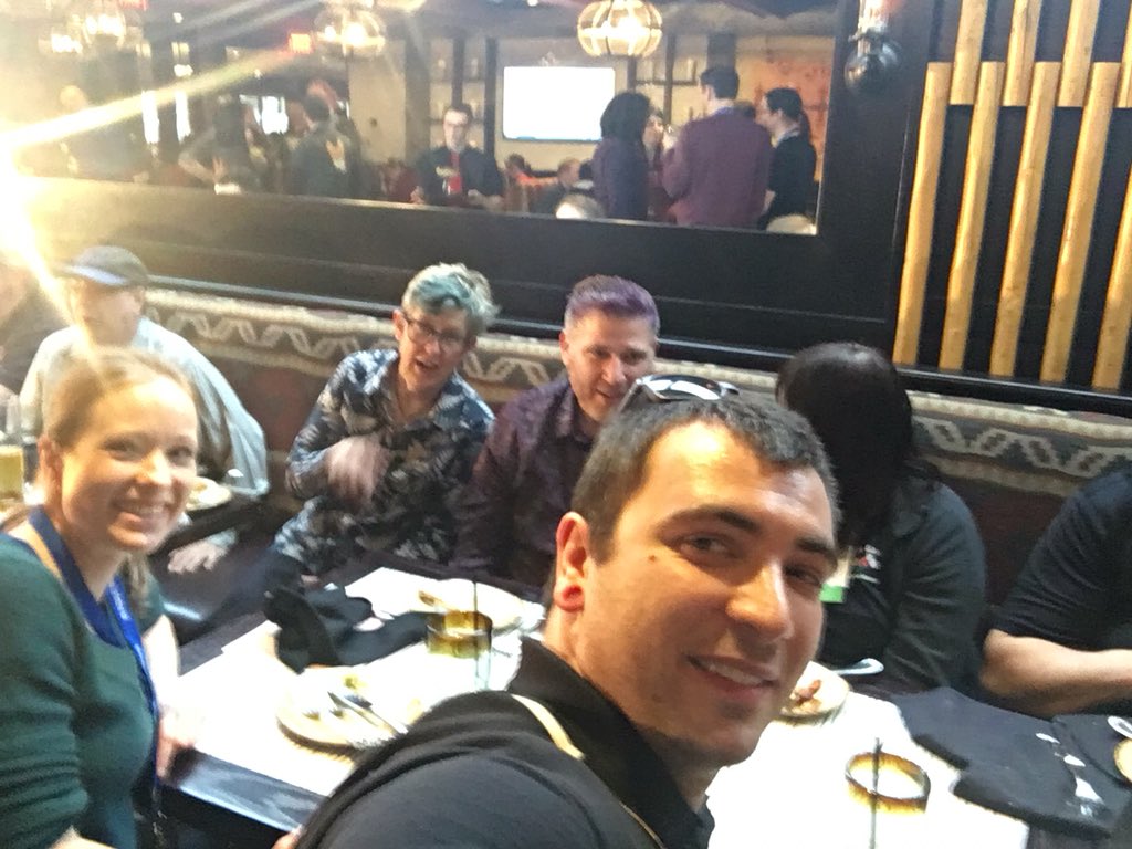 k0ri_j0yce's tweet image. Reception dinner after day 1!

#mobprogramming2018