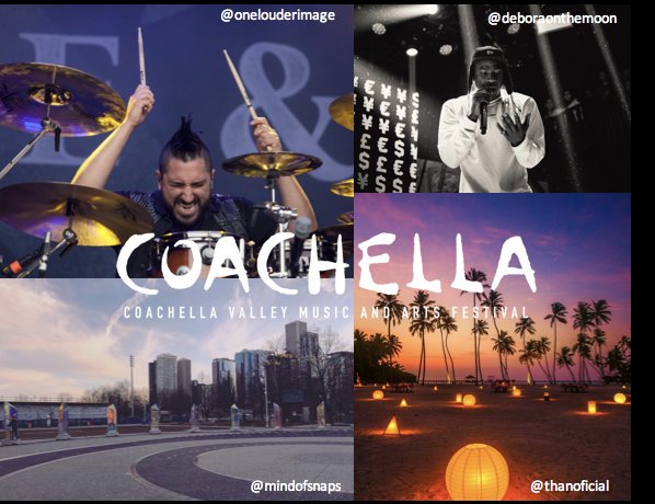 sway_ai's tweet photo. Hey @Coachella don't tell us you forgot to invite those 4 to cover the event #coachella #coachella2018 #swayai #photography"

@onelouderimage @deboraonthemoon @mindofsnaps @thanoficial https://t.co/nb8DD09DtE