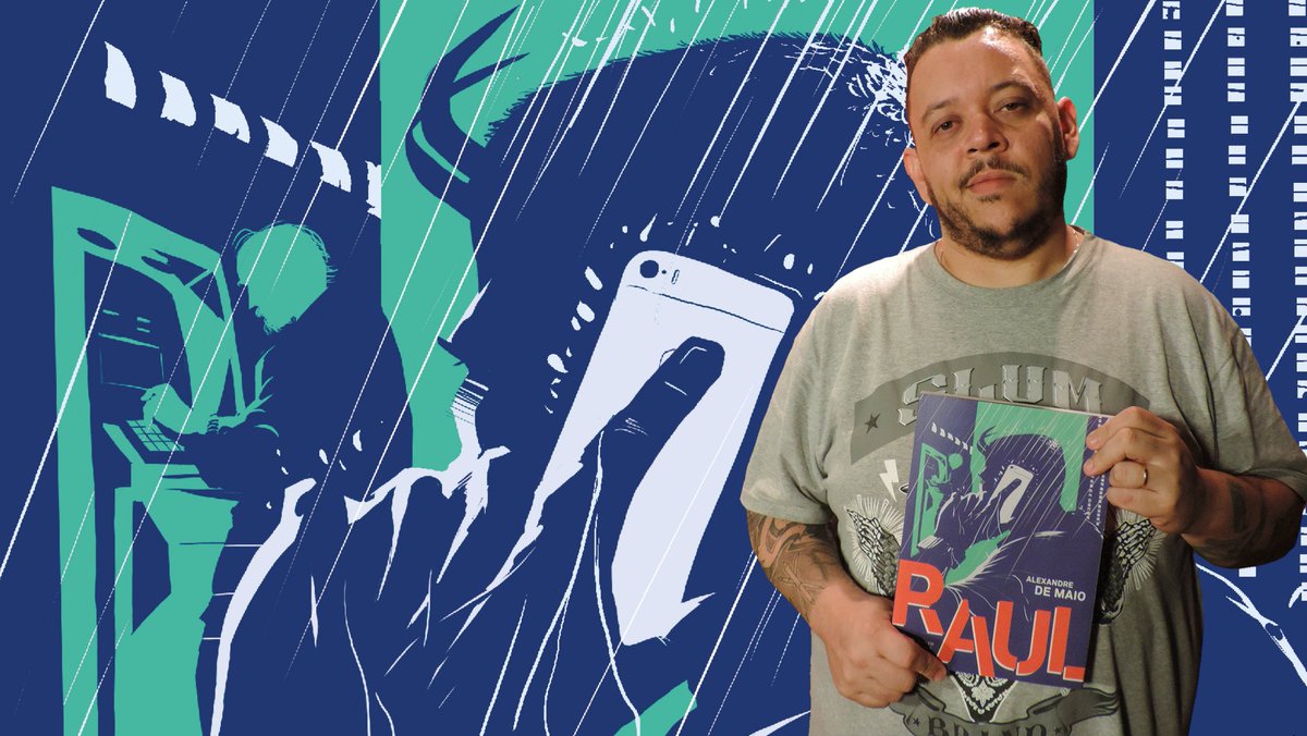 yoneto's tweet photo. Acabei de publicar uma entrevista massa com o Alexandre De Maio, que acabou de lançar "Raul", lá no Papo Zine. Quem puder, chega junto com um RT. Acabei de postar e já dá pra ver o alcance vai ser fraco. Facebook e Youtube não colaboram. https://t.co/64zc5fXYJ4 https://t.co/jEhq6SzzV7