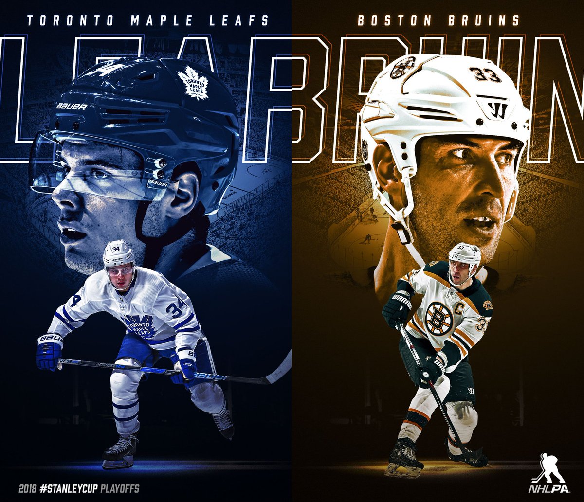 The puck drops on what’s sure to be a heated series between the <a href="/NHLBruins/">Boston Bruins</a> and <a href="/MapleLeafs/">Toronto Maple Leafs</a> tonight! Catch the action at 7 pm ET. #StanleyCup