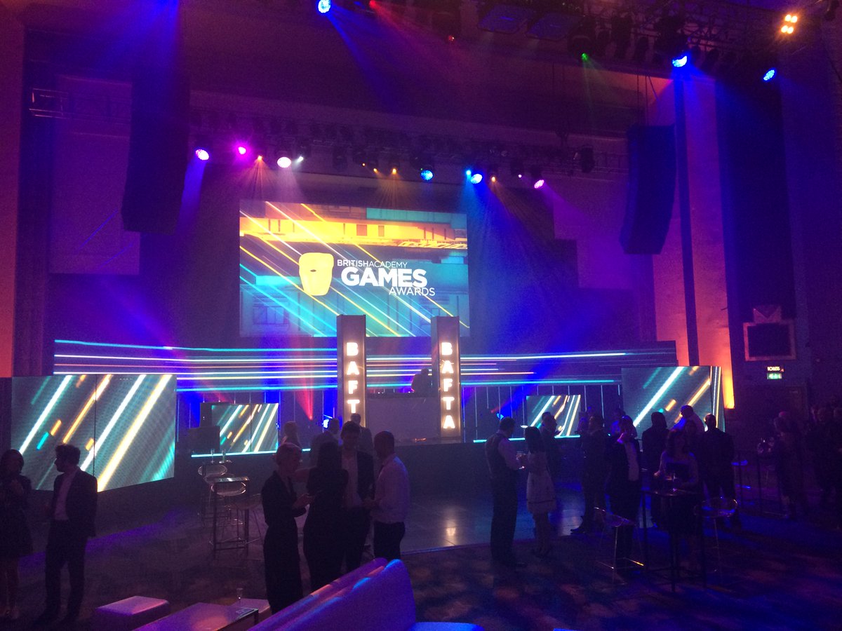 TroxyLondon's tweet photo. Let the #BAFTAGamesAwards party begin. Congratulations to everyone involved in creating an amazing event. https://t.co/EhALSwmNTV