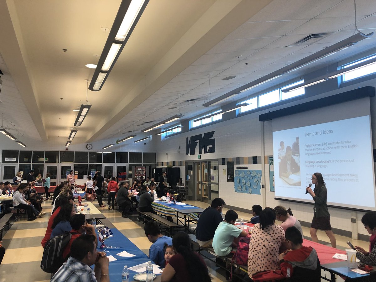 CindyJournell's tweet photo. WFMS EL Family Night!! exciting, informative event #supportnavigateconnect @FCPS_EL @FCPSFAST https://t.co/GMiEIciNtR