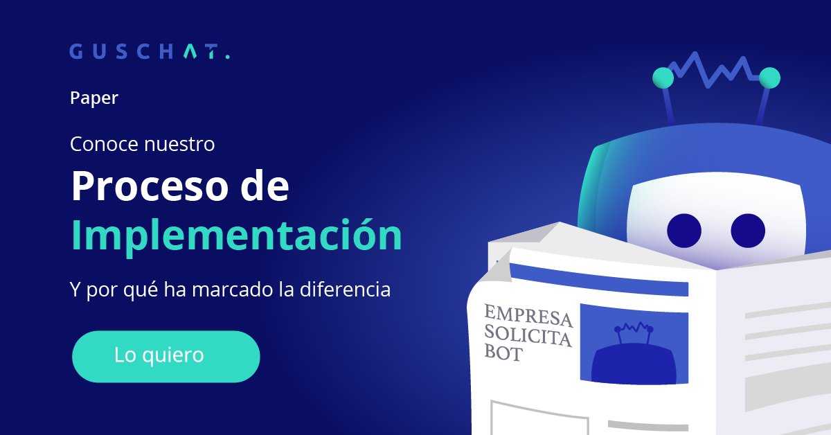Muchas veces nos han preguntado '¿y cuál es el proceso de implementación de #chatbots con <a href="/guschat/">GUS</a> ?' Run simple interactions, build conversational experiences 😉 bit.ly/2HzOGpS