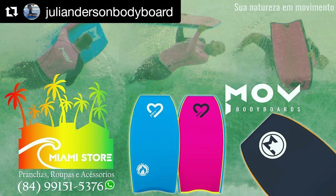 MIAMI_OPEN_P's tweet image. #Repost @juliandersonbodyboard (@get_repost)
・・・
Sua Natureza em Movimento, Pranchas sob medidas para sua melhor performance. Faça seu orçamento. #Mov2018 #MiamiStore
@movbodyboarding  #Bodyboarding #Bodyboardingbrasil
#Bodyboardingpotiguar