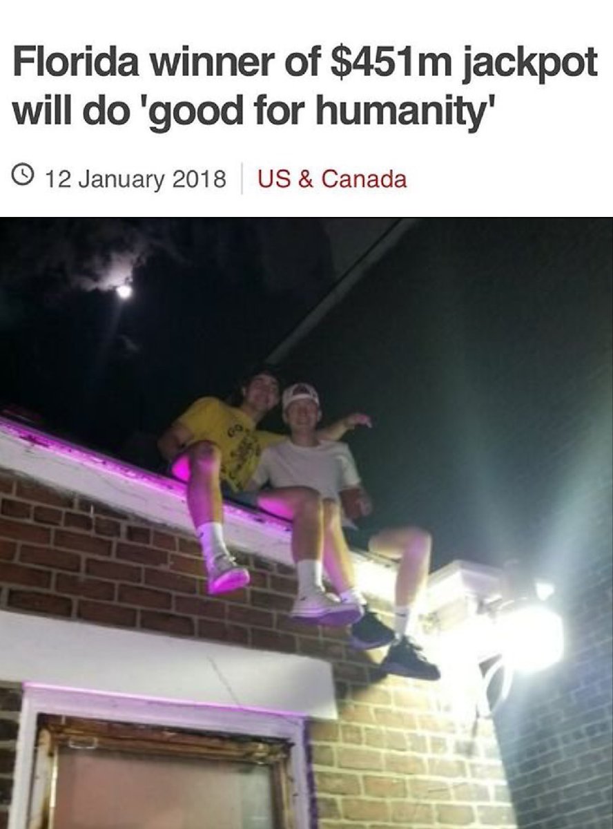 JacobSchlater's tweet image. Hey guys! I, a Florida resident, just won $451 million. With this money I plan to do good for humanity! I will be giving $100,000 to the first 4,520 people that retweets this. I attached the news article so you know this isn't fake