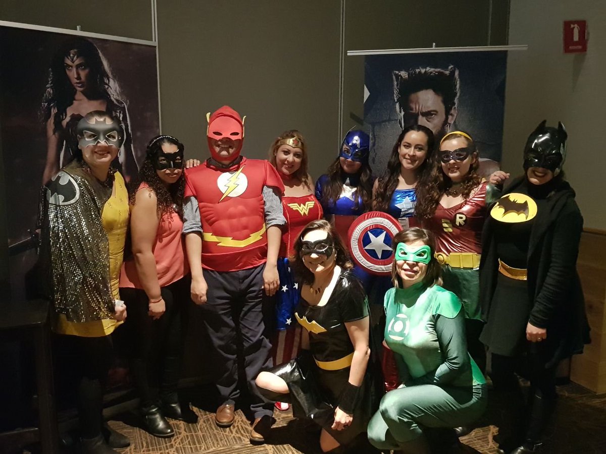IssaJouaneh's tweet photo. Superhero’s hard at work transforming our customers’ events! Celebrating #gmid18 #recognitionfest in Latin America #eventprofs https://t.co/HWJQnK5i8j