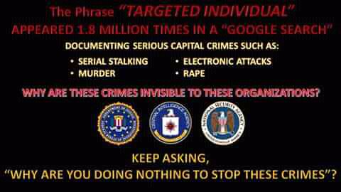 MarXPacE's tweet photo. Why are governments prepared to pay convicted paedophiles, police informers and drug addicts to stalk innocent people?
#gangstalking #TARGETEDINDIVIDUALS #MKUltra #brainwashed #bullying #cyops https://t.co/wTkNQhEGXy