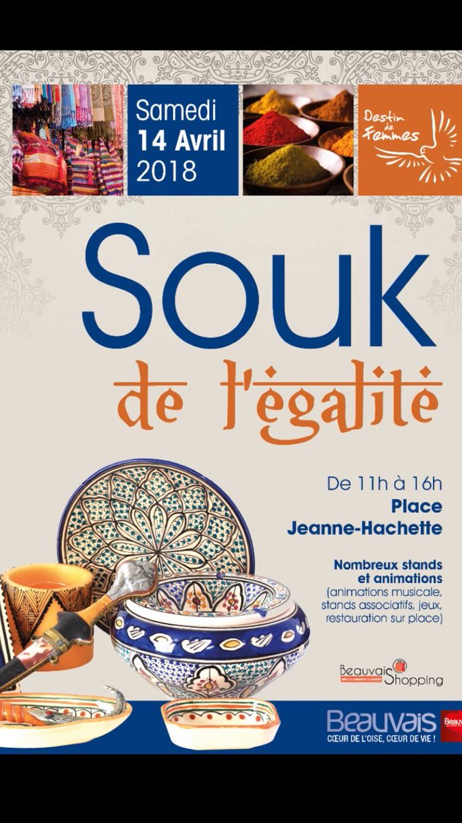 Studoise's tweet photo. samedi Place Jeanne Hachette à Beauvais, l'orient au coeur de ta ville  #Beauvais  #orient #oise #waseo #placejeannehachette #EgalitéFH #destindefemmes https://t.co/yxT8vYHcEk