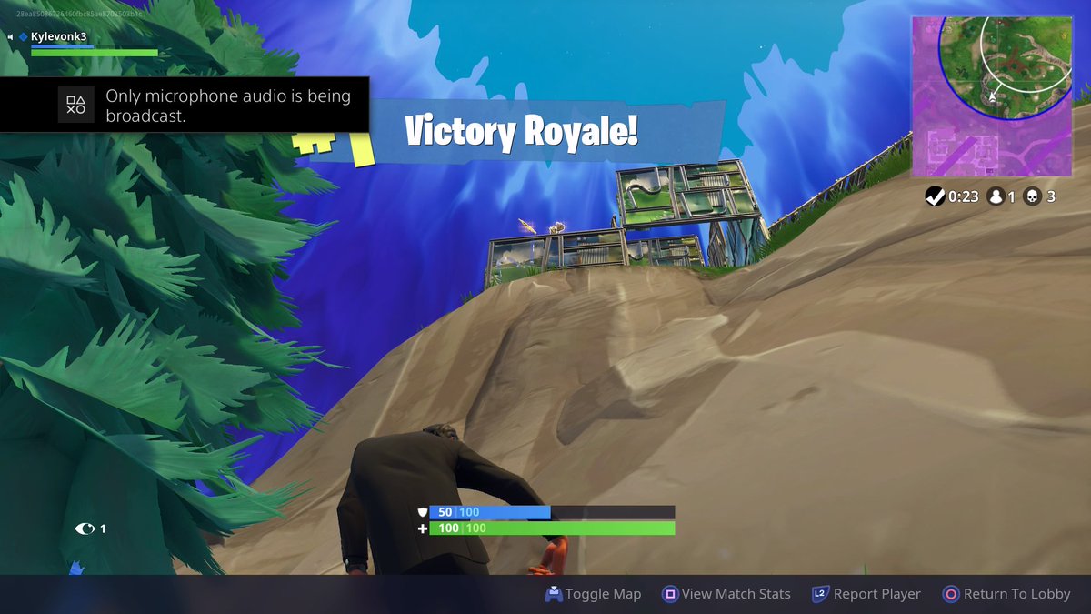 KyleVonk3's tweet image. 1 Solo on stream, easy win #FortniteGod #TopStreamer #PS4share