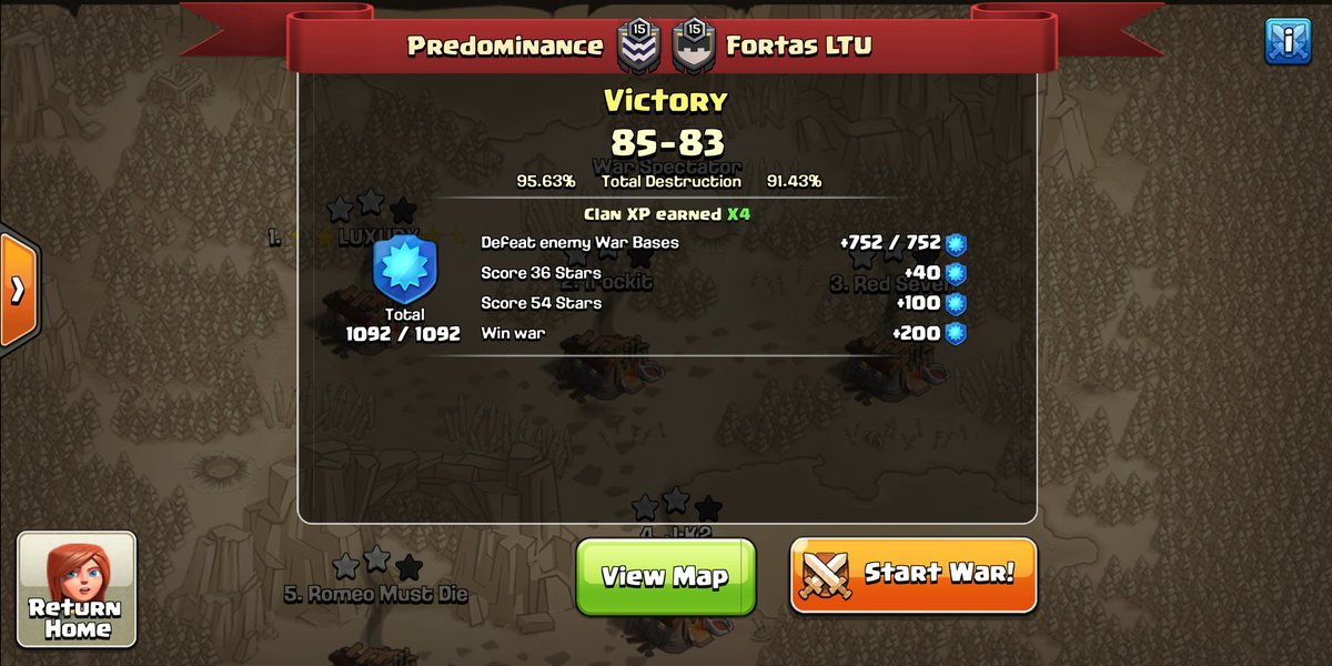 We we're up a TH10, but also missed 2 TH11 attacks 😅 was a fun mid-week. GG <a href="/Fortas_LTU/">Fortas LTU</a>