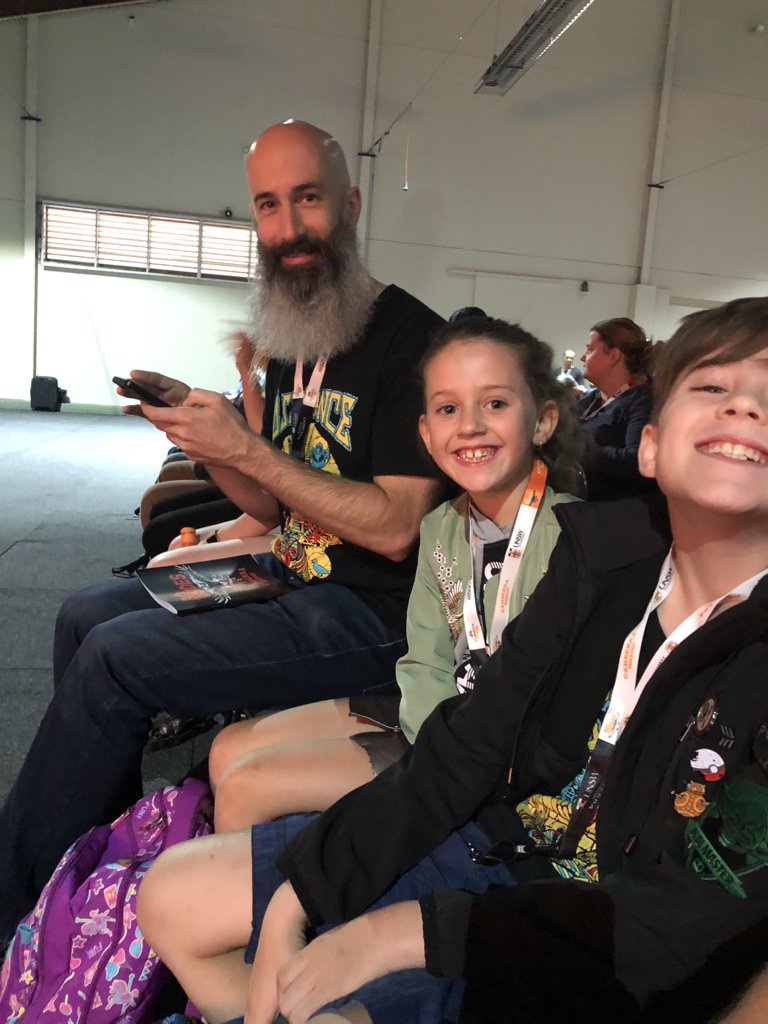 MrOldSkinny's tweet image. We found @liamosaur!!!! @_b003y_ #hackerfam #bsidescbr18