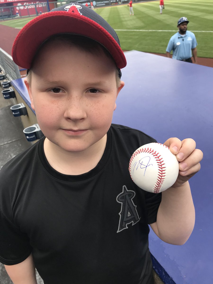 Took 3 years to get Mike trout to sign. Very cool!! <a href="/Mike__McKenna/">The Trout Farm</a> <a href="/C_DeAnda2/">Chris DeAnda</a> <a href="/Angels/">Los Angeles Angels</a> <a href="/MikeTrout/">Mike Trout</a> <a href="/CardsInfinity/">Chris J.</a> <a href="/Dugout_CoMo/">Dugout Sports Cards</a> <a href="/mk9577/">Mike in Vegas</a> <a href="/BHSWildcatsBB/">Billings Baseball</a>