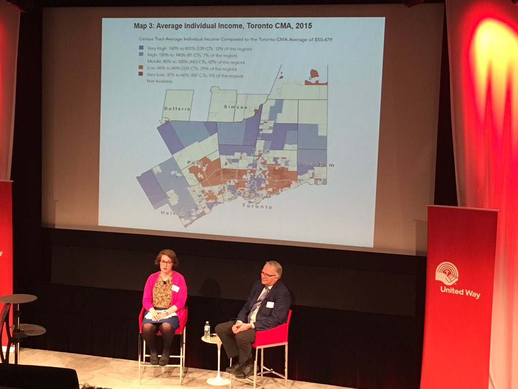 Middle-income neighbourhoods are vanishing &amp; most are now high- or low-income in the GTA. It’s time to rally together to break these divides. Learning the impact at UW GenNext Speaks event, The Tale of Two Torontos #GenNextGT #OpportunityEquation #TWTB_YPN #icare