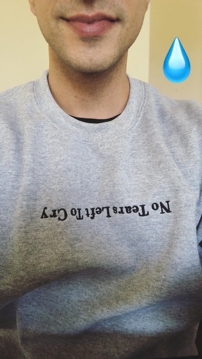 no tears left to cry crewneck