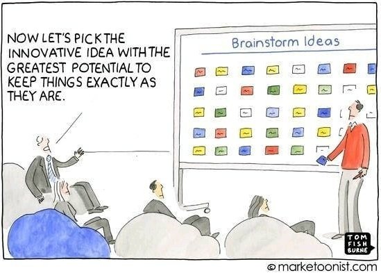 If something isn't working or going well, your solution must be something you've never tried, even if it scares you #teachergoals #innovation