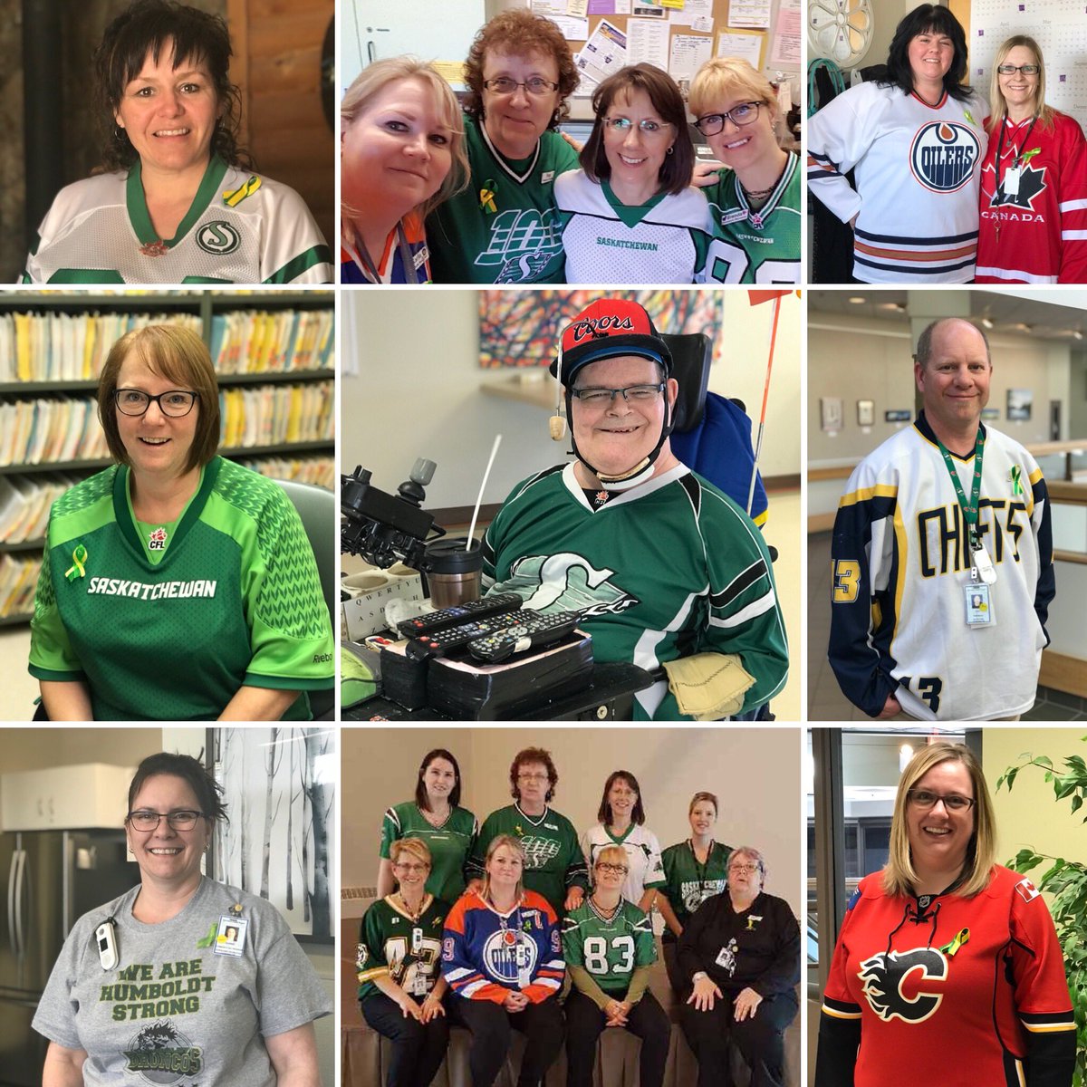 Showing support for #HumboldtBroncos community and sending love to our PRC Family #HumboldtStrong #JerseysForHumboldt