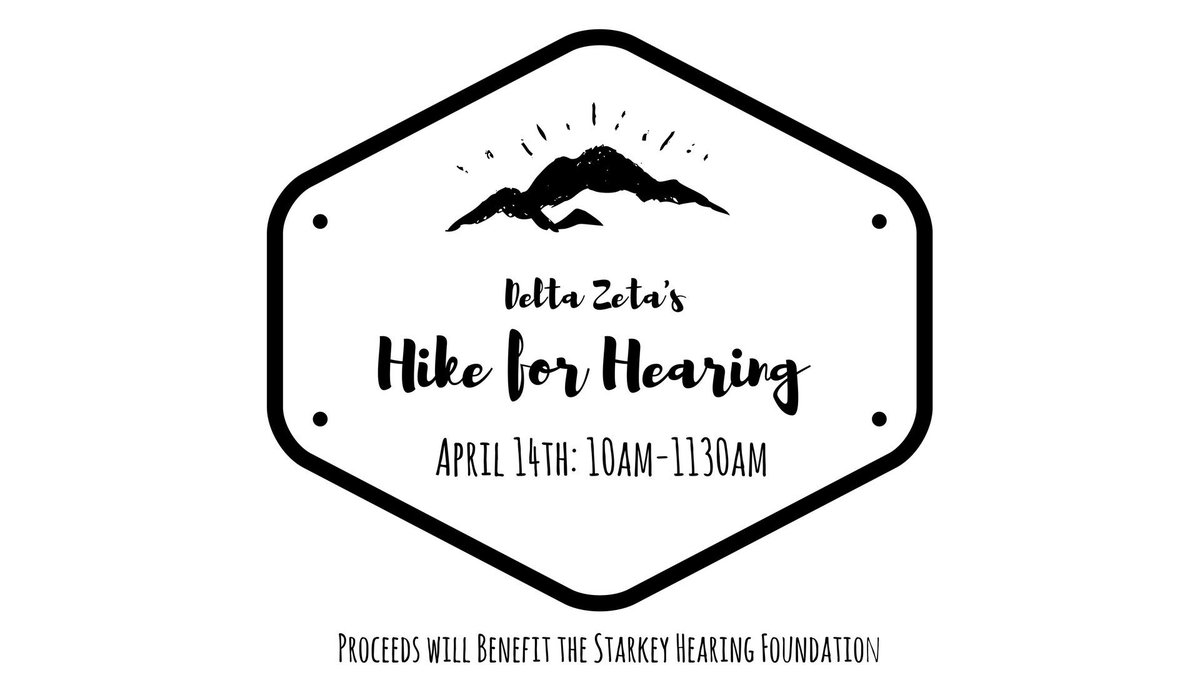 Come join us this Saturday for a 5k to benefit the Starkey Hearing Foundation! Here is the link to register eventbrite.com/e/hike-for-hea…