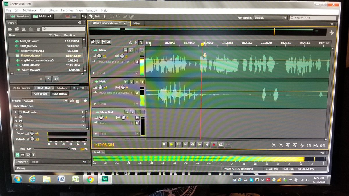 Getting this thing polished up for your ear holes!
#PodernFamily #podcast #UFO #FlatwoodsMonster