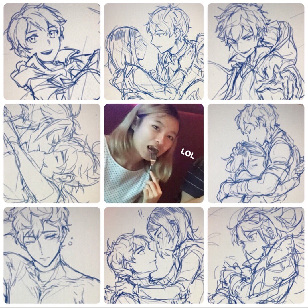 HEYO it's your resident Lukas-lover- ded on Twitter... and on the inside ??? #artvsartist 