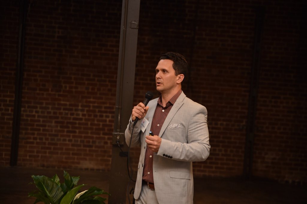 UWGreaterCLT's tweet photo. Who will you unite with to make a change in Charlotte? This was one of many questions speaker Jon Davis with @IntentionalLdr asked our group of young leaders. #youngleadersclt https://t.co/50ui6MqD99