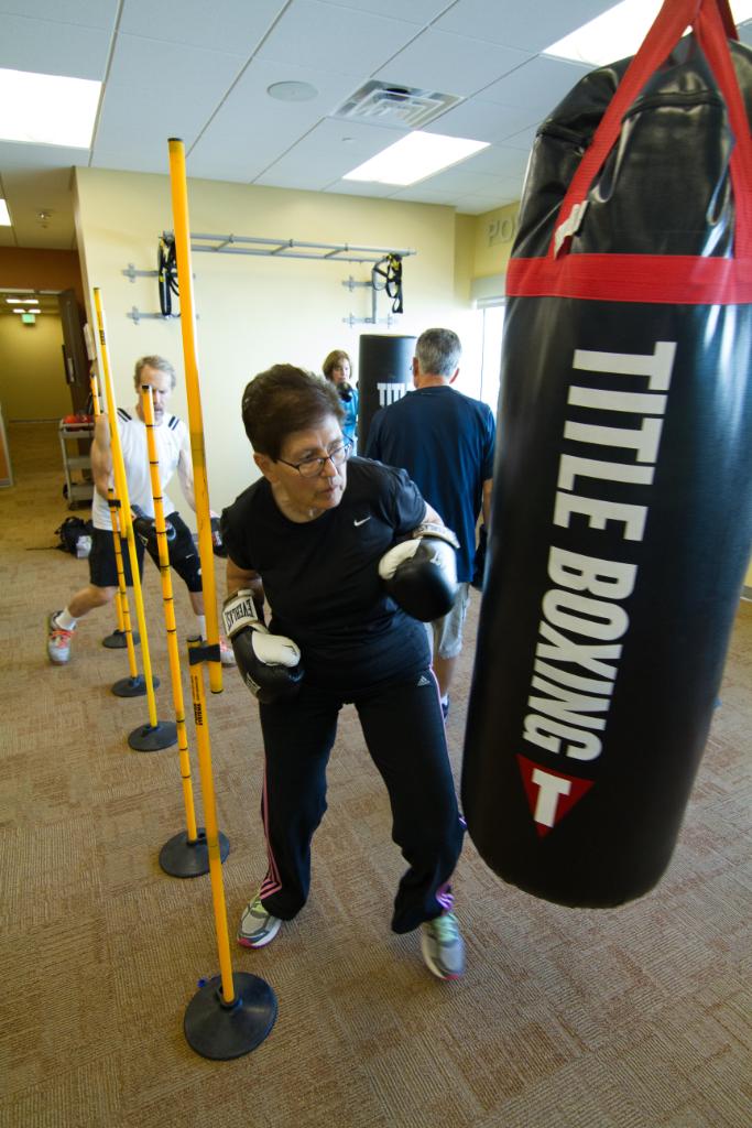 Did you know that regular exercise has been shown to improve symptoms of #ParkinsonsDisease? At the Muhammad Ali Parkinson Center, we offer various exercise classes for people with #movementdisorders. Learn more: bar.rw/2JE6uAG #ParkinsonsAwarenessMonth #ParkinsonsMonth