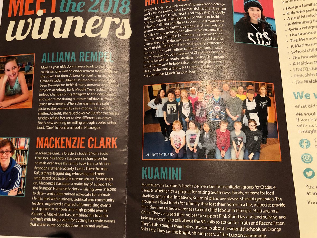 N_Karpinsky's tweet photo. Luxton’s student group, Kuamini! @mbteachers @LuxtonSchool @WinnipegSD https://t.co/3YkjMcFgmq