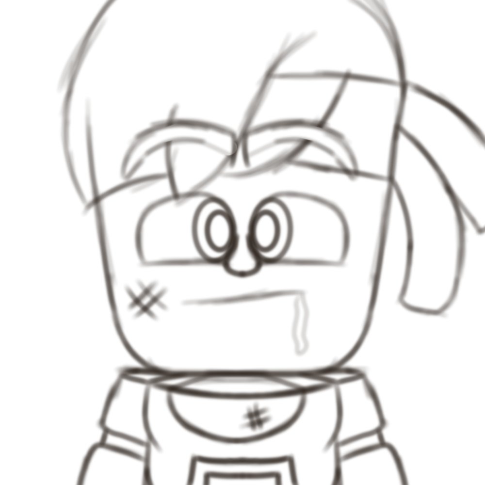 Esboço para @WooLBR_OFC 
Glr ficou bom? Esboço normal ant-kiba=...