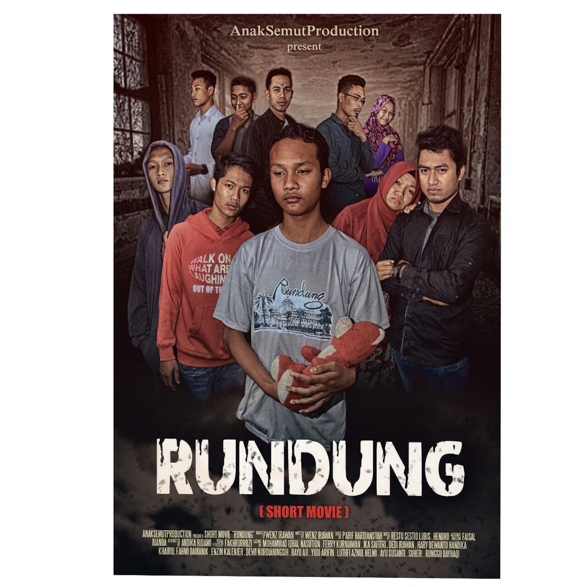 Jumat, 13 April 2018
Film dengan judul "Rundung" Rumah Produksi "AnakSemut Production"  Asal "Kisaran, Sumatra Utara" 
• 
Ayo voting Film ini di instagram @fflampung agar mendapatkan penghargaan kategori Film Terfavorit Festival Film Lampung 2018