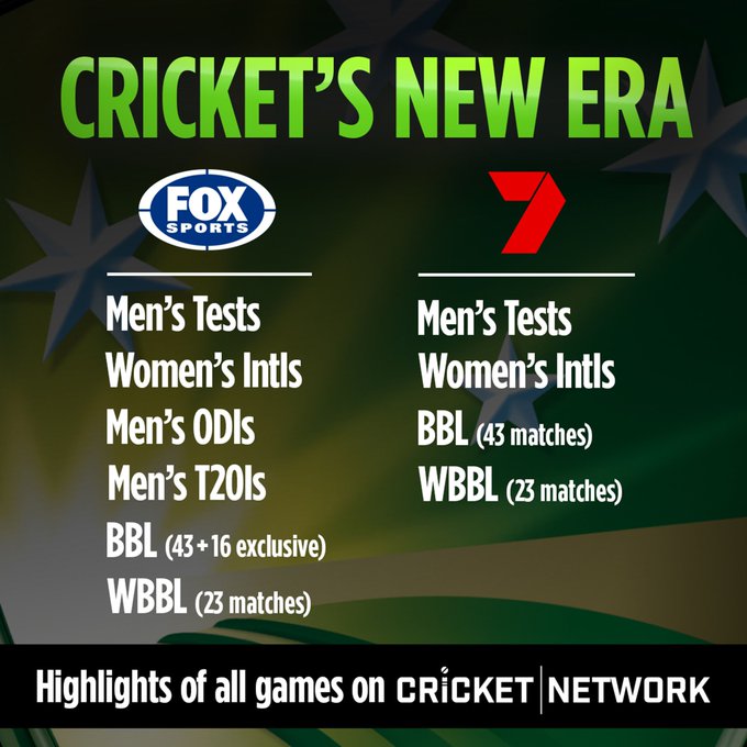 Seven And Foxtel Snag Cricket Rights, Meaning More Content But Maybe Not For Free