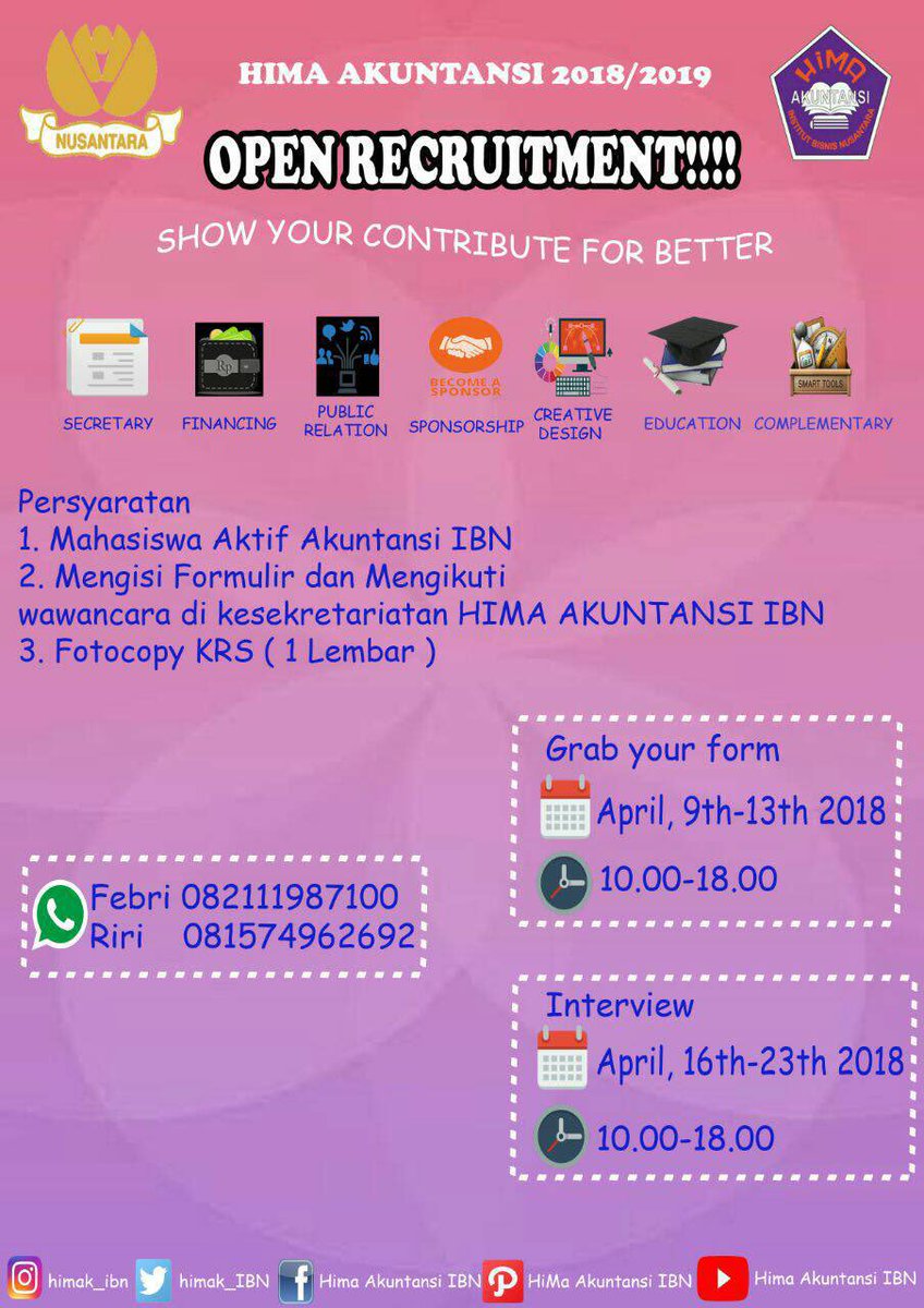 Hima Akuntansi IBN tweet media