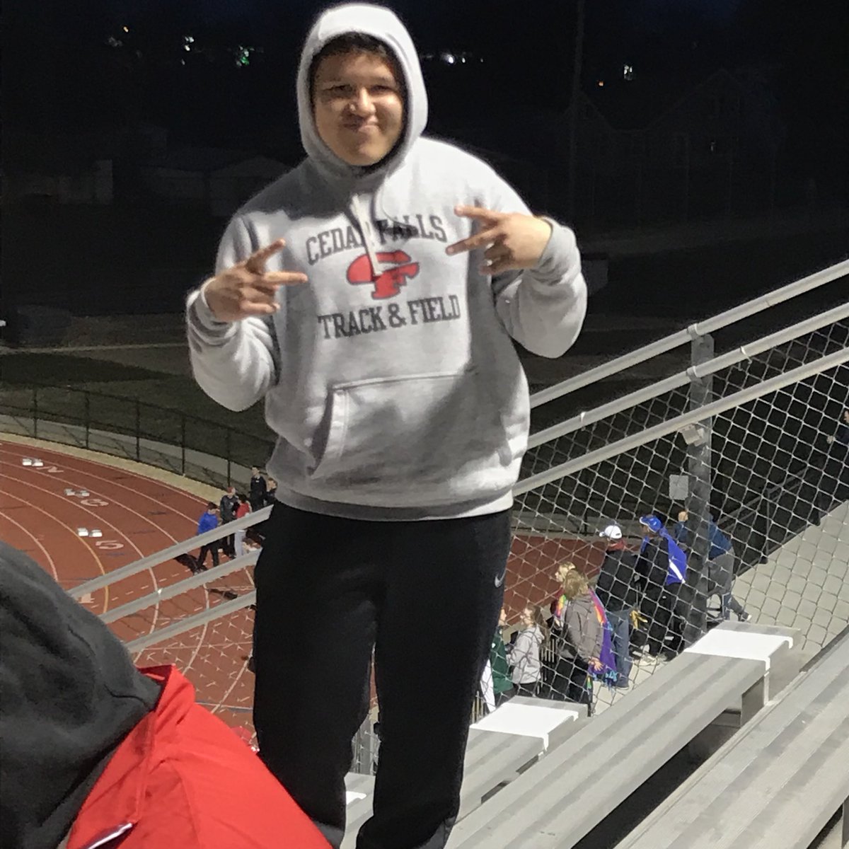 cf_throws's tweet photo. Congrats to Ben Bowman on a PR throw of 117’ ft in the discus! https://t.co/gWFCsgE9eC