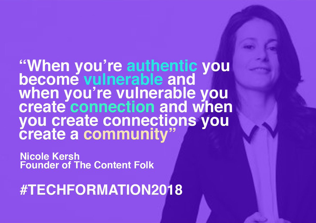 futureology_io's tweet image. Truth Bomb 💣Alert from #Techformation2018! @nicole_kersh @TheLeagueWomen