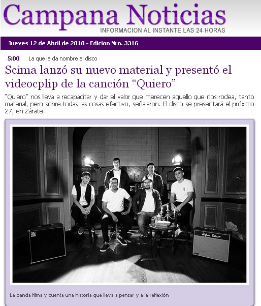 Roxanadeacuario's tweet photo. @ScimaOficial @SantiagoCaamano @nufrederick🎬🎶🎵🙌👏❣️
@campananoticias #CampanaNoticias #InformaciónAlInstante 📰👇
#Música #Canciones #VideoClip #Quiero #ScimaOficial 🎤🎶🎵👏
#Lanzamiento #ScimaOficial #ÁlbumQuiero📰🎤🎶🎵👇 https://t.co/bFufV8pUU1